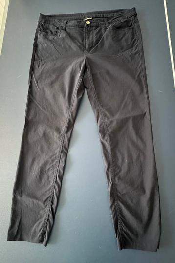 Ingekorte stretch broek 42 donker blauw c&a beschikbaar voor biedingen