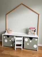 Speeltafel speelhoek met speelgoedbakken | hout spelen, Kinderen en Baby's, Speelgoed | Speeltafels, Ophalen, Gebruikt