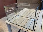 Aquarium incl. pomp en 6st. Filters, thermometer, wit grind, Dieren en Toebehoren, Ophalen, Zo goed als nieuw, Leeg aquarium