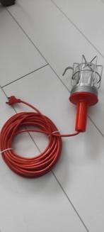 Vintage oranje looplamp, Huis en Inrichting, Ophalen of Verzenden, Zo goed als nieuw