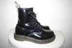 Dr Martens lak leren laarsjes stoer met veters ronde neus 37, Kleding | Dames, Schoenen, Verzenden, Zwart, Lage of Enkellaarzen