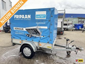 HAPERT ENKEL-AS MET HUIF 200x130x150 1350KG GEREMD beschikbaar voor biedingen