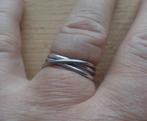 zilveren 3 in 1 ring [930], Sieraden, Tassen en Uiterlijk, Ringen, Verzenden, Zo goed als nieuw, 17 tot 18, Dame