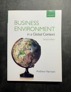 Business Environment in a Global Context, Ophalen of Verzenden, Andrew Harrison, Zo goed als nieuw, HBO