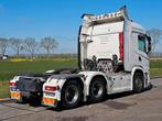 SCANIA G450 6x2 nb boogie, Auto's, Automaat, Euro 6, Scania, Wit