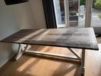 Houten Eettafel - Authentiek & Karakteristiek, Ophalen, Gebruikt, 200 cm of meer, 50 tot 100 cm