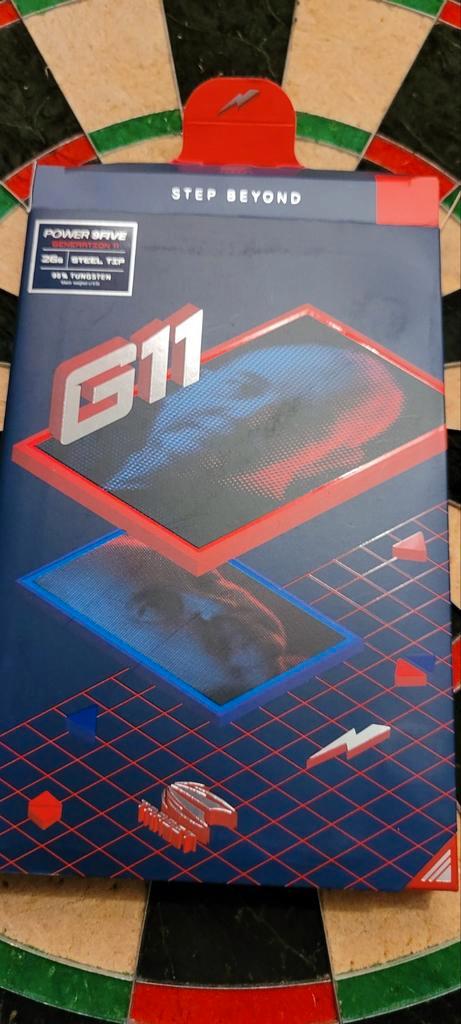Phil Taylor g11 darts, Sport en Fitness, Darts, Zo goed als nieuw, Pijlen, Ophalen