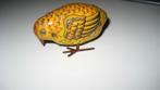 Blikken vogel werkend met sleutel, Antiek en Kunst, Ophalen of Verzenden