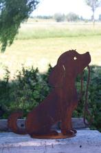 Hond staal roest tuin, Ophalen, Nieuw, Dier