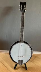 Aria 6-snarige banjo, Muziek en Instrumenten, Snaarinstrumenten | Banjo's, Ophalen of Verzenden, Zo goed als nieuw