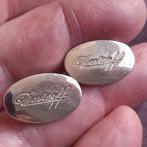 Davidoff Manchetknopen Man Vrouw Sieraden Sigaren, Verzenden, Overige materialen