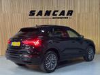 Audi Q3 45 TFSI e BLACK EDITION PANO|TREKHAAK|SONOS AUDIO|KE, Auto's, Audi, Leder en Stof, Zwart, Hybride Elektrisch/Benzine, 13 kWh