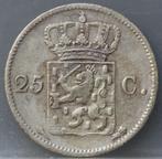 Zilveren kwartje 1826 U - 25 cent 1826 U - Willem 1, Postzegels en Munten, Munten | Nederland, Koning Willem I, Zilver, Losse munt