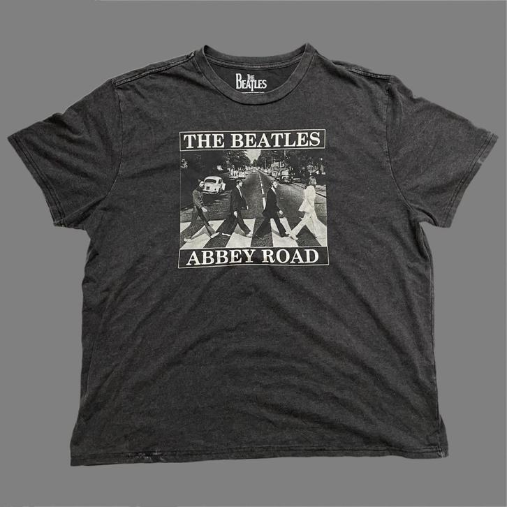 T-154 Vintage t-shirt the Beatles Abbey Road Size:XXL T-154, Kleding | Heren, T-shirts, Zo goed als nieuw, Overige maten, Zwart