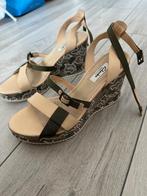 Clarks sandalen met sleehak, Ophalen of Verzenden, Zo goed als nieuw, Sandalen of Muiltjes