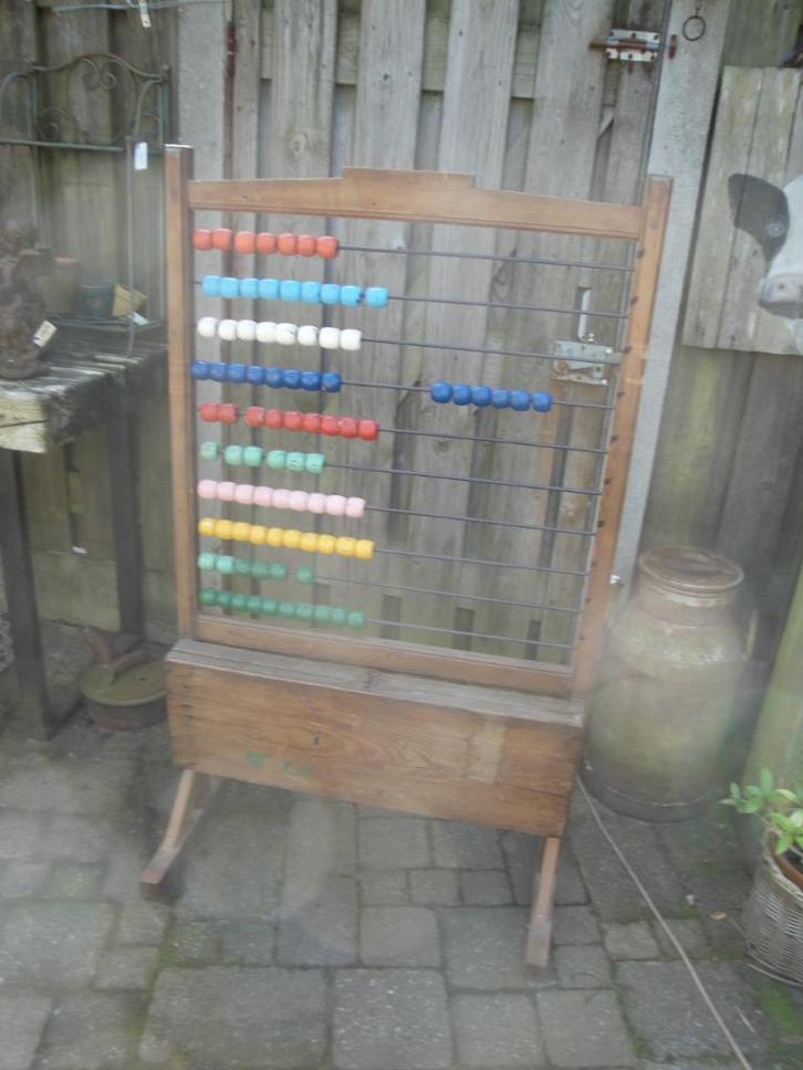 groot antiek houten telraam, Antiek en Kunst, Curiosa en Brocante, Ophalen