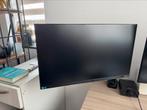 Samsung f24t450fqr 24” monitor +gasveer bureauarm, IPS, Full HD, Minder dan 1 ms, Zo goed als nieuw