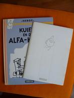 KUIFJE LUXE UITGAVE +PERSMAP"KUIFJE EN DE ALFA KUNST"1987, Boeken, Stripboeken, Gelezen, Eén stripboek, Ophalen of Verzenden, Herge