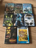 Diverse PC games Warcraft ,command & conquer ,age of empires, Spelcomputers en Games, Games | Pc, 1 speler, Ophalen of Verzenden