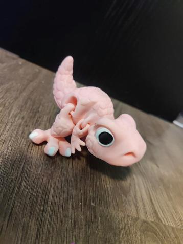 3D Roze Dino beschikbaar voor biedingen