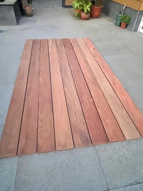 Ipé Hardhouten Vlonderplanken B-Fix Duurzaam & Strak Terras, Tuin en Terras, Terrasdelen en Vlonders, Nieuw, Hout, Ophalen