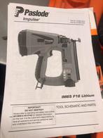Paslode.  Impulse.im 65. F16 lithium., Ophalen, Gebruikt