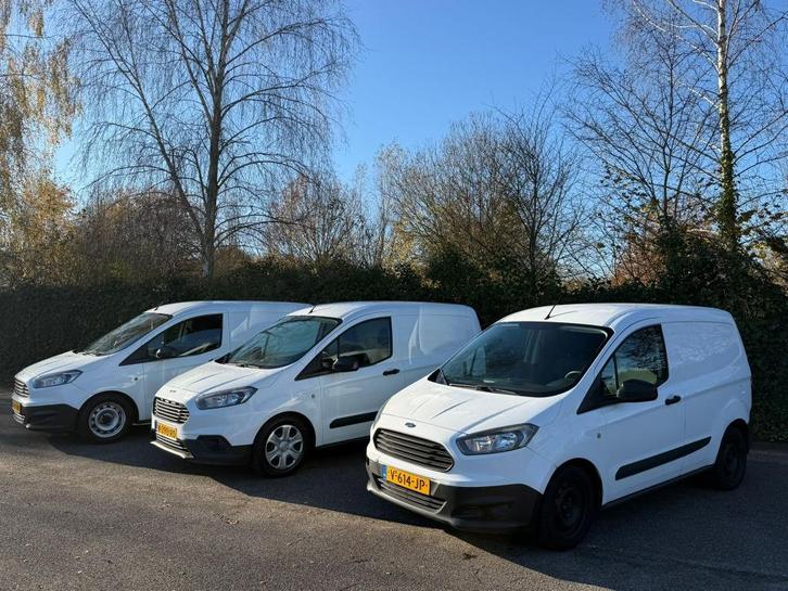 PRIJS SAMEN 2X Ford Transit Courier 1.5 Tdci BUS AIRCO 2017, Auto's, Bestelauto's, Particulier, Ford, Diesel, Handgeschakeld, Origineel Nederlands