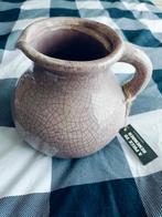 Rose craquele vaas van brynx nieuw, Huis en Inrichting, Woonaccessoires | Vazen, Overige kleuren, Aardewerk of Porselein, Nieuw