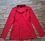 JANE LUSHKA- rode travelstof blouse, 38/M, Maat 38/40 (M), Verzenden, Zo goed als nieuw, Jane Lushka