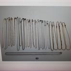 24 stuks nieuwe kettinkjes. Zilver en goud kleurig., Kleding | Dames, Kledinghangers, Ophalen of Verzenden, Nieuw, Metaal, Kinderen en Volwassenen