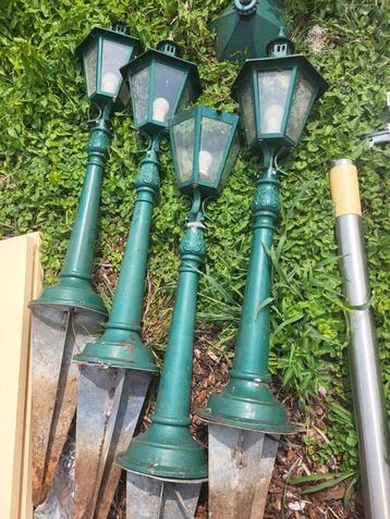 Tuinverlichting set 4 stuks beschikbaar voor biedingen