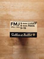 Hulzen 9 mm per 50 met kunstof houder of per 500 stuks los, Ophalen of Verzenden, Landmacht, Nederland, Hulzen of Bodemvondsten