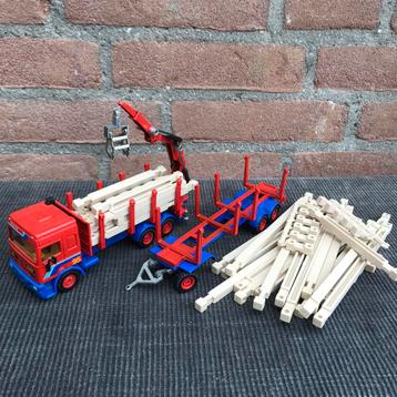SIKU DAF 95 COMBINATIE + KRAAN + LADING beschikbaar voor biedingen