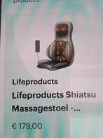 Shiatsu masagestoel met afstandsbediening, Sport en Fitness, Massageproducten, Ophalen of Verzenden, Zo goed als nieuw, Apparaat