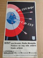 De UVV. Helpt.  Helpt u de UVV 1952, Ophalen of Verzenden, Gebruikt, Rechthoekig Staand