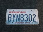 Kentekenplaat Washington USA Nummerplaat nummerbord License, Ophalen of Verzenden, Gebruikt, Auto's