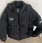 Zwarte winterjas black bananas XS (164/170), Ophalen of Verzenden, Gebruikt, Meisje, Jas