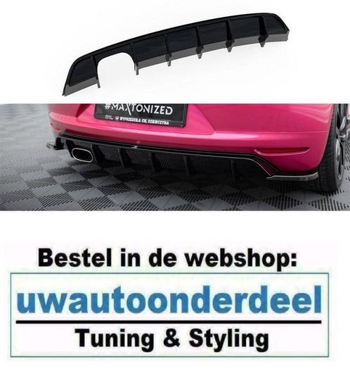 Maxton Rear Valance Centre Diffuser Spoiler Geschikt voor VW, Auto diversen, Wieldoppen, Nieuw, Verzenden