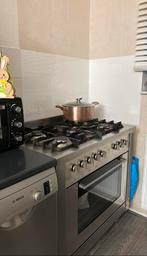 Bosch Solitaire gasfornuis 90cm, Witgoed en Apparatuur, Fornuizen, Ophalen, 60 cm of meer, 4 kookzones, Zo goed als nieuw