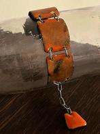 Vintage emaille armband, Ophalen of Verzenden, Gebruikt, Oranje, Overige materialen