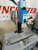 Huvema Boor-/freesmachine BL 20 DML-2 bleu line freesbank, Ophalen, Zo goed als nieuw, Kolomboormachine