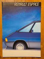 Renault ESPACE 1985 young Oldtimer Autofolder, Boeken, Auto's | Folders en Tijdschriften, Zo goed als nieuw, Renault ESPACE, Verzenden