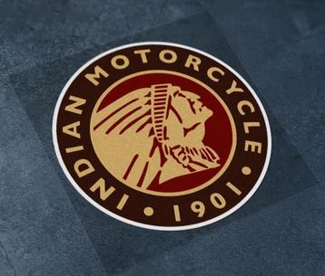 Prachtige INDIAN Motor Biker Vinyl Decal Sticker . beschikbaar voor biedingen
