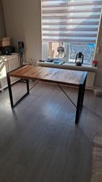 Eettafel Mangohout, Huis en Inrichting, Tafels | Eettafels, Ophalen, Gebruikt, Rechthoekig, 50 tot 100 cm
