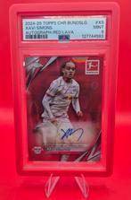 Topps Chrome Xavi Simons auto /5 PSA 9, Ophalen of Verzenden, Zo goed als nieuw, Buitenlandse clubs, Spelerskaart