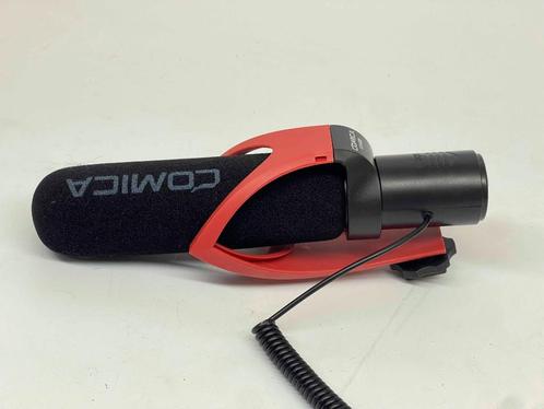 Comica V30 PRO Shotgun Cameramicrofoon met windkap, Muziek en Instrumenten, Microfoons, Zo goed als nieuw, Overige typen, Ophalen of Verzenden