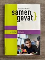Vmbo kgt - biologie (samengevat), HAVO, Ophalen of Verzenden, Zo goed als nieuw, A.N. Leegwater; E.J. van der Schoot