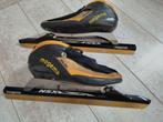 Nette Mogema MG-R5 klapschaatsen met NSX ijzers, Overige merken, Klapschaats, Gebruikt, Ophalen of Verzenden