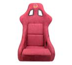 NRG Prisma Ultra Alcantara Maroon Rood Kuipstoel Sportstoel, Auto diversen, Tuning en Styling, Ophalen of Verzenden