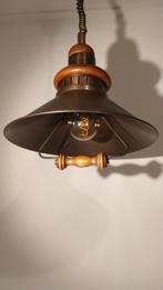 Vintage hanglamp scheepslamp, Huis en Inrichting, Lampen | Hanglampen, Ophalen of Verzenden, Zo goed als nieuw, Metaal, Minder dan 50 cm